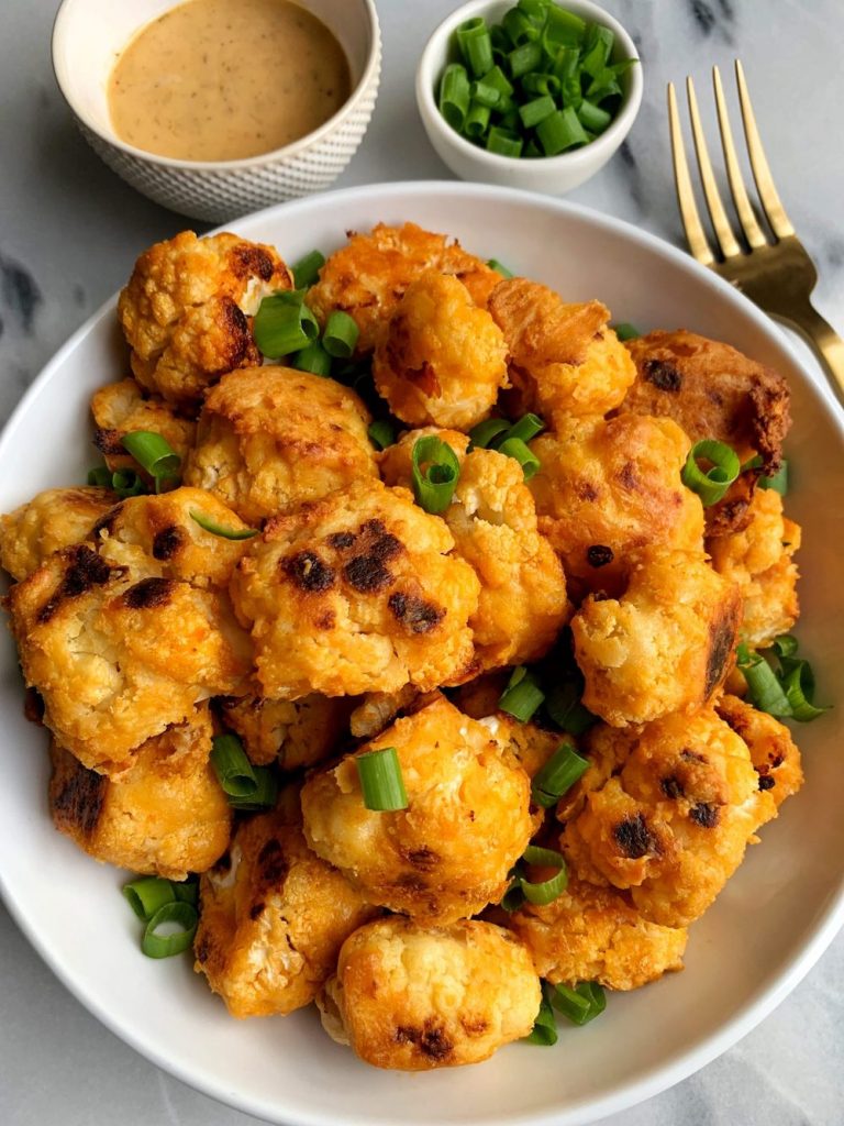 Crispy Baked Buffalo Cauliflower Wings