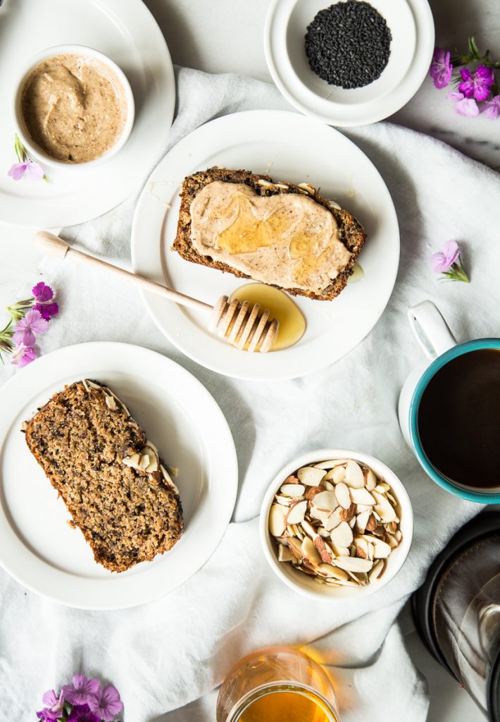 Black Sesame Banana Bread