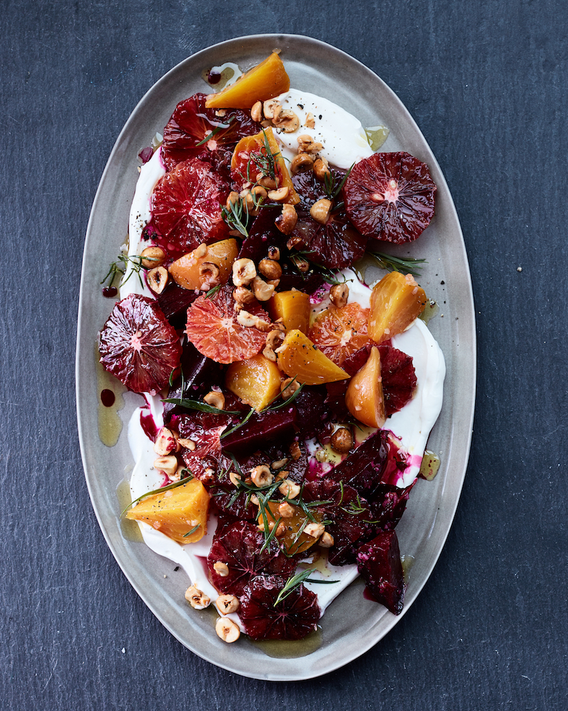 blood orange and beet salad