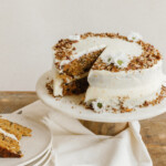 orange carrot cake with cream cheese frosting