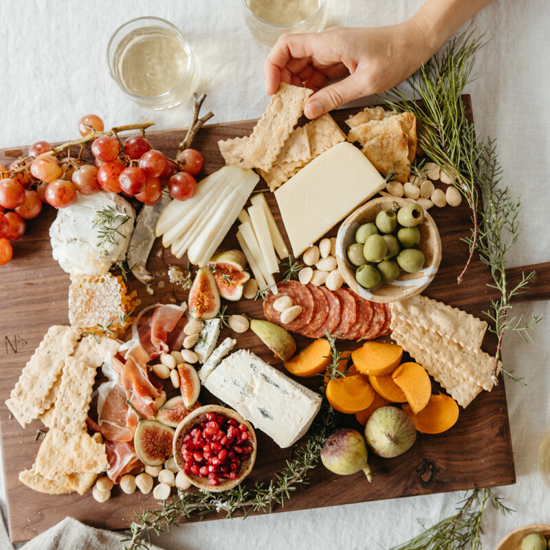 Charcuterie board_healthy girl dinner