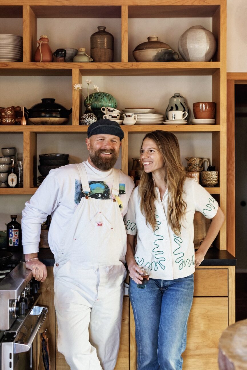 Founders of Wonder Valley olive oil.