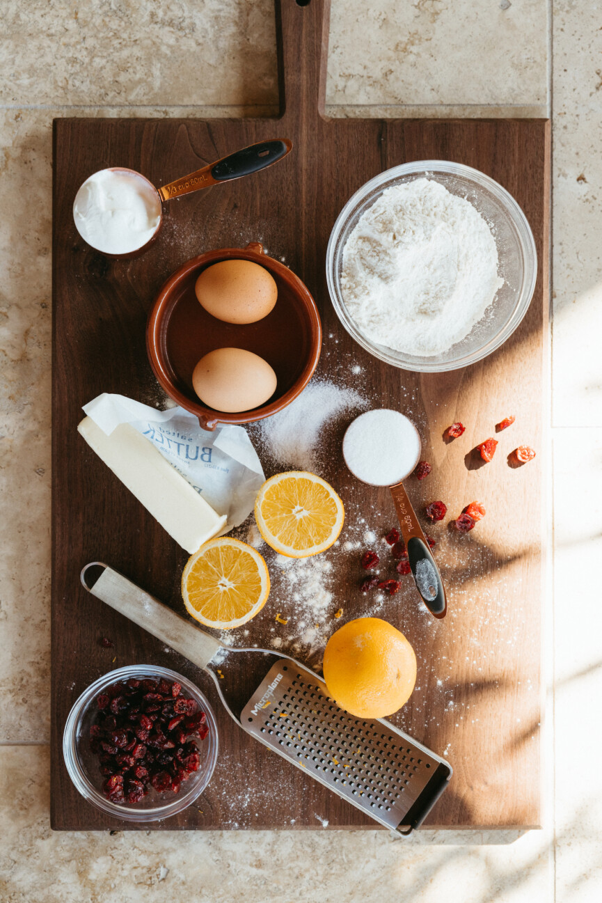 easy cranberry orange muffins recipe