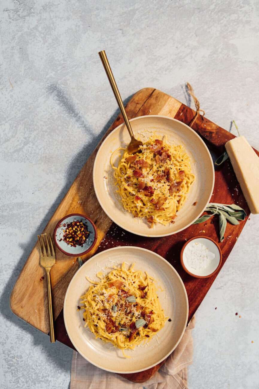 Creamy Butternut Squash Pasta