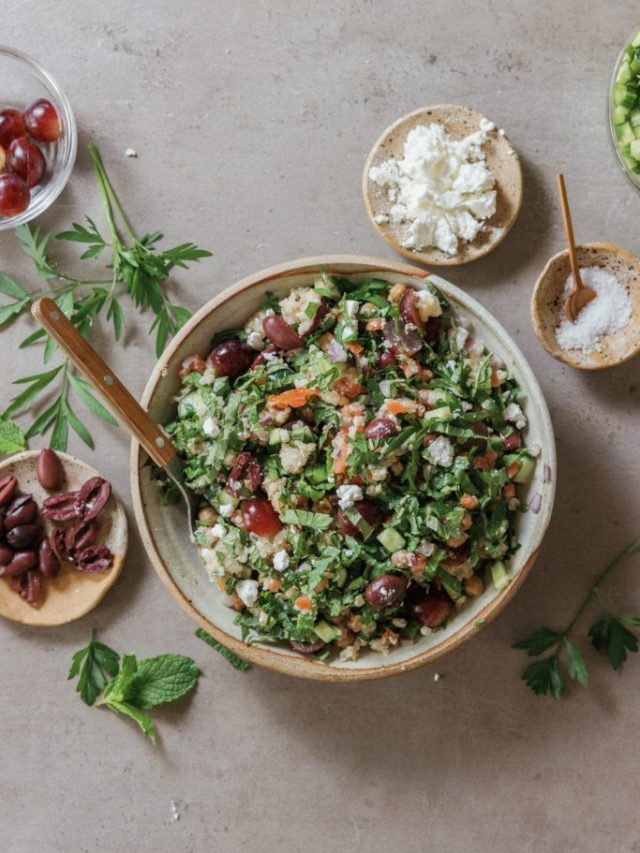 Mediterranean Grain Bowls