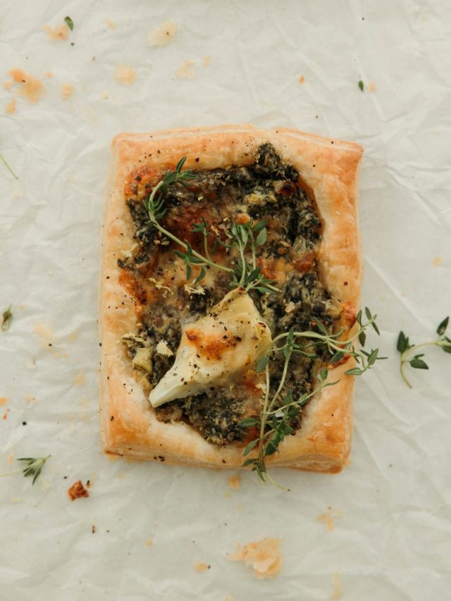 Spinach Artichoke Tart