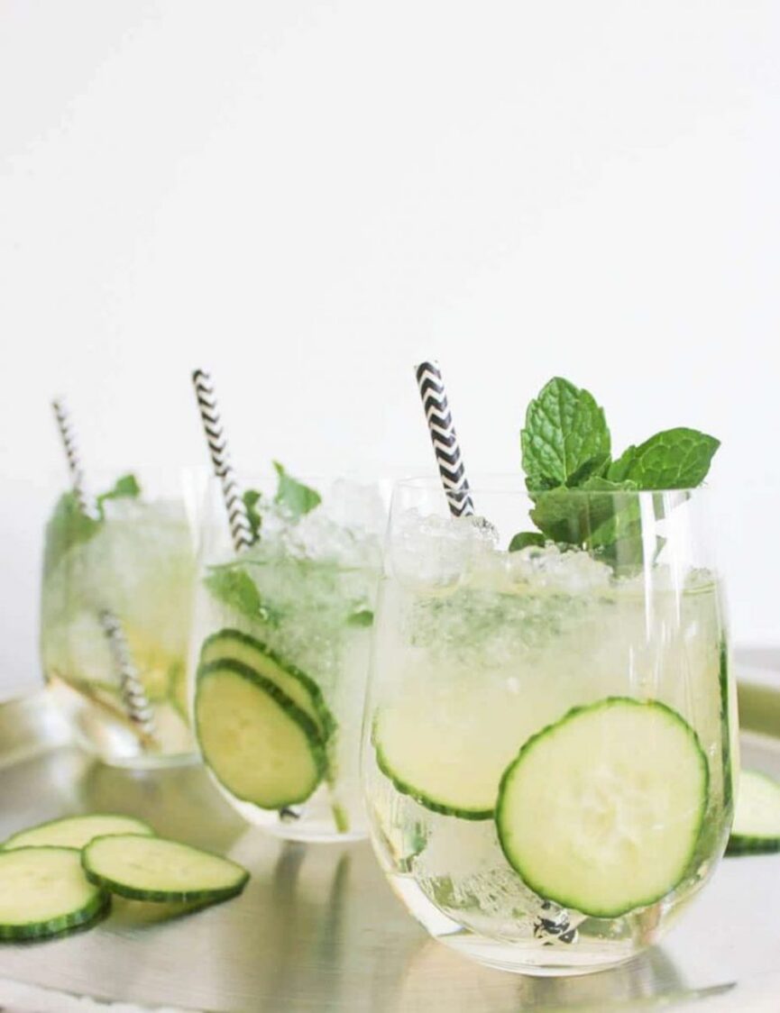 Cucumber Mint Sparkler