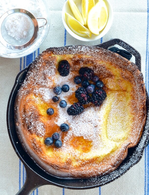 Dutch Baby Pancake Recipe | Camille Styles