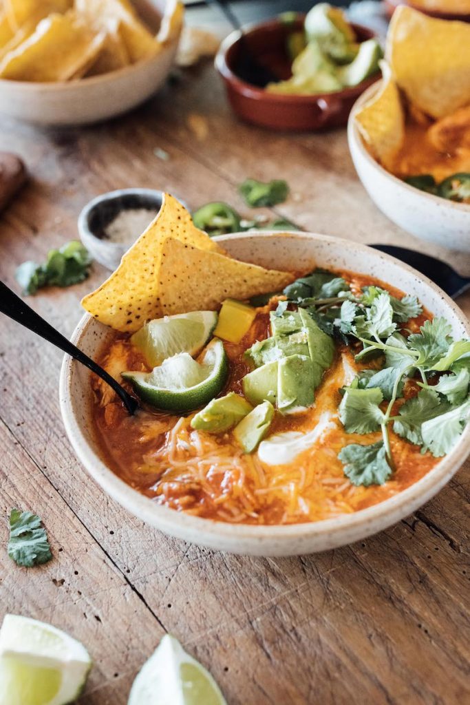 Easy Mexican Chicken Tortilla Soup