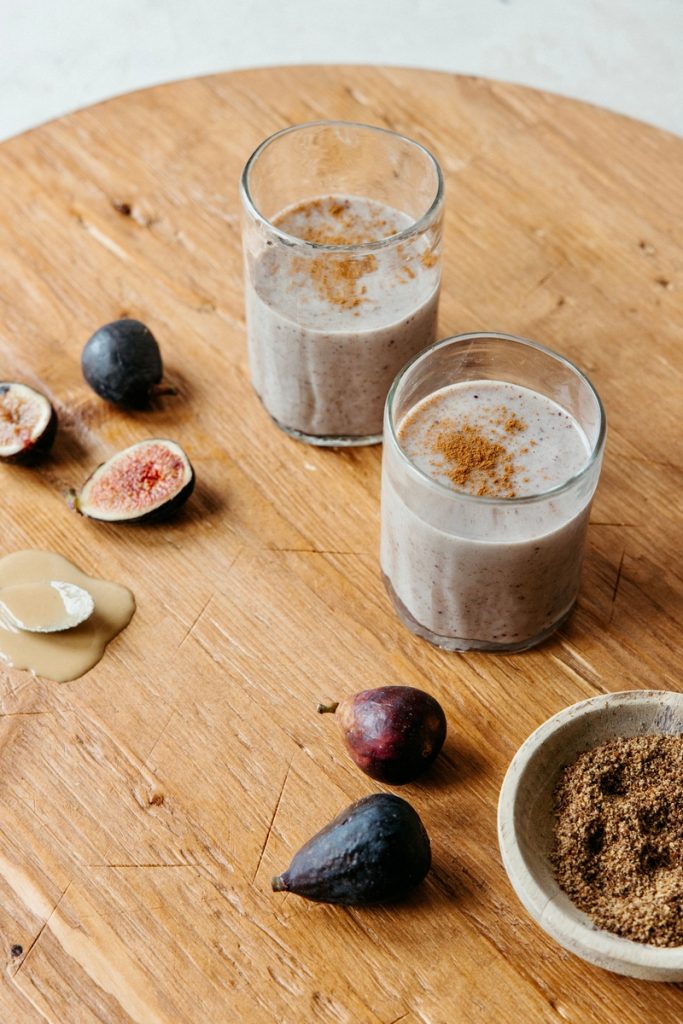 Get Figgy With It Smoothie new year's day brunch ideas