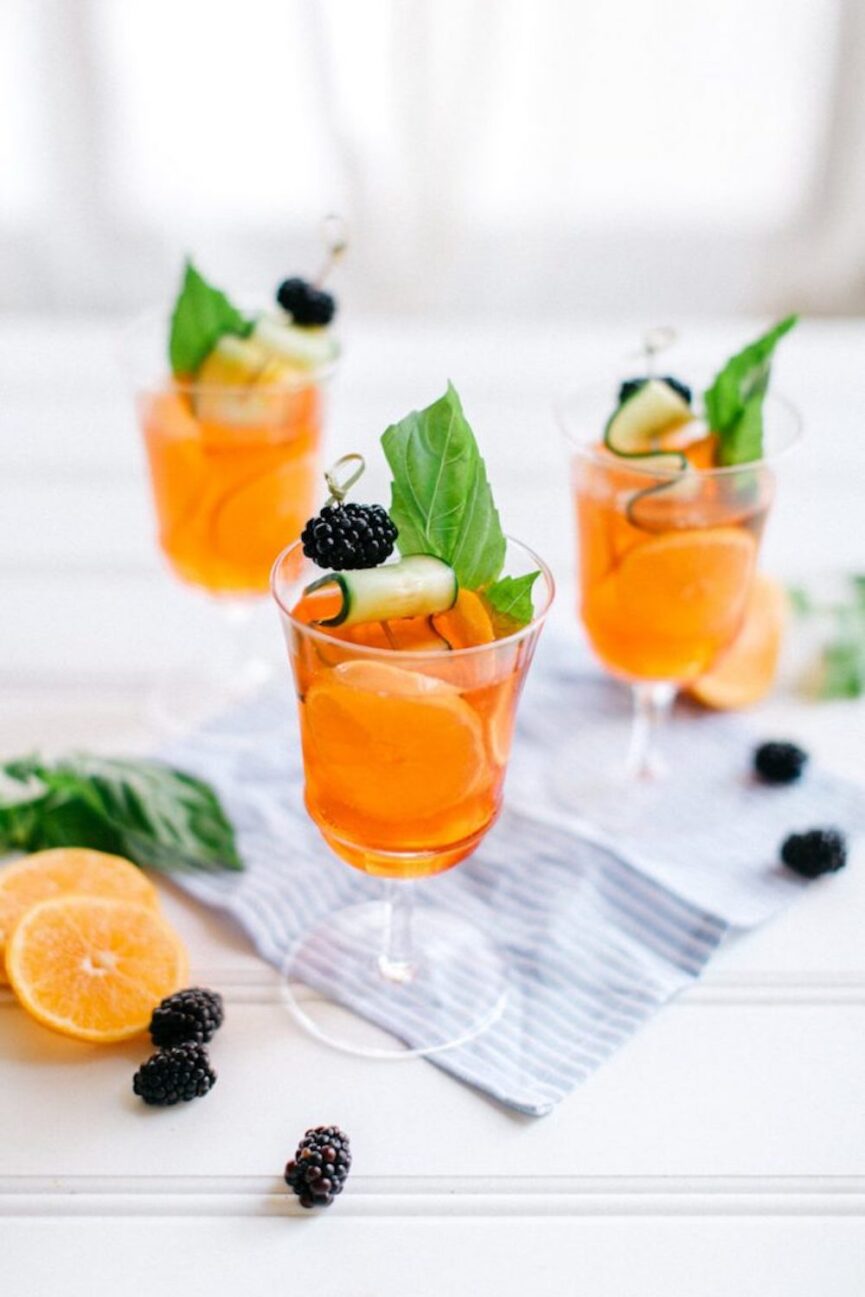 Ginger-Citrus Aperol Spritz