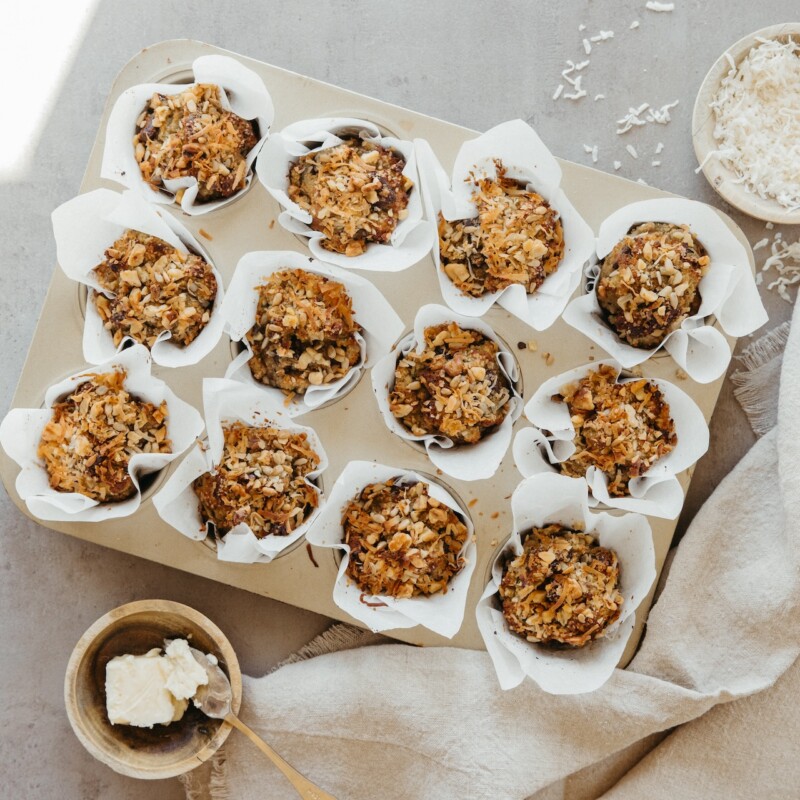 grain free zucchini muffins