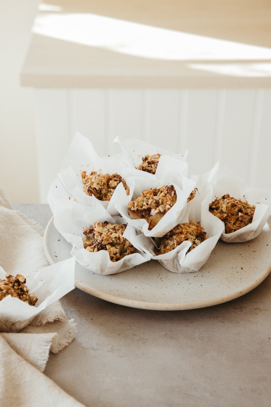 grain free zucchini muffins_healthy late-night snacks