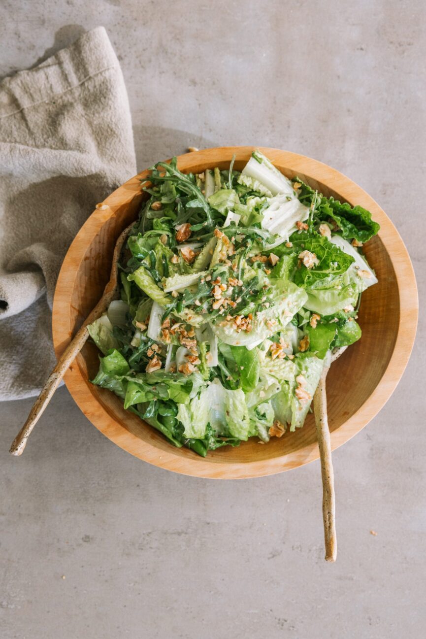 valentine's dinner at home ideas simple green salad