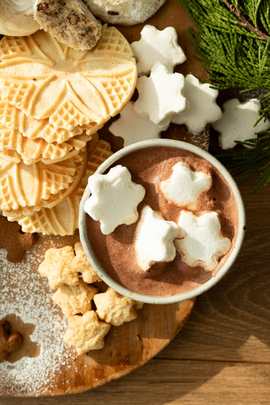 Holiday hot chocolate.