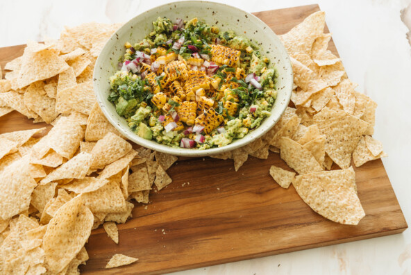 Indian street corn guacamole.