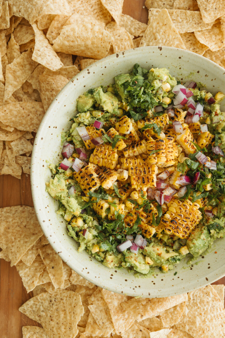 Indian street corn guacamole.