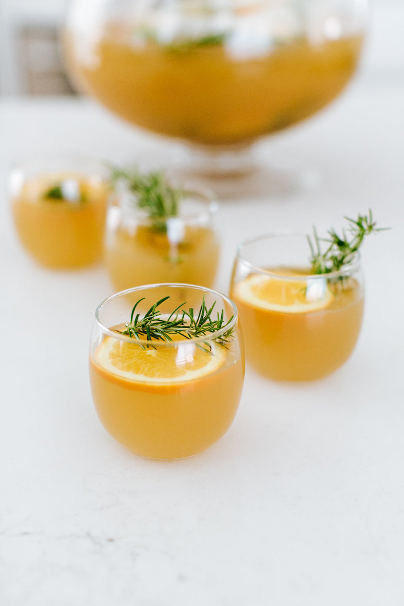 maple bourbon punch