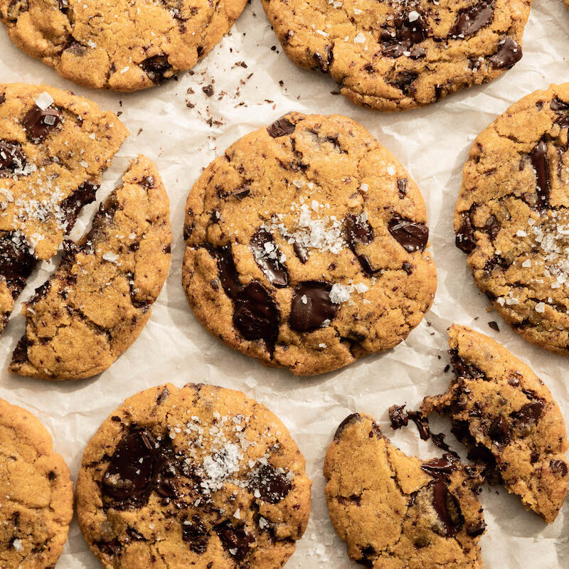 Pumpkin chocolate chip cookies