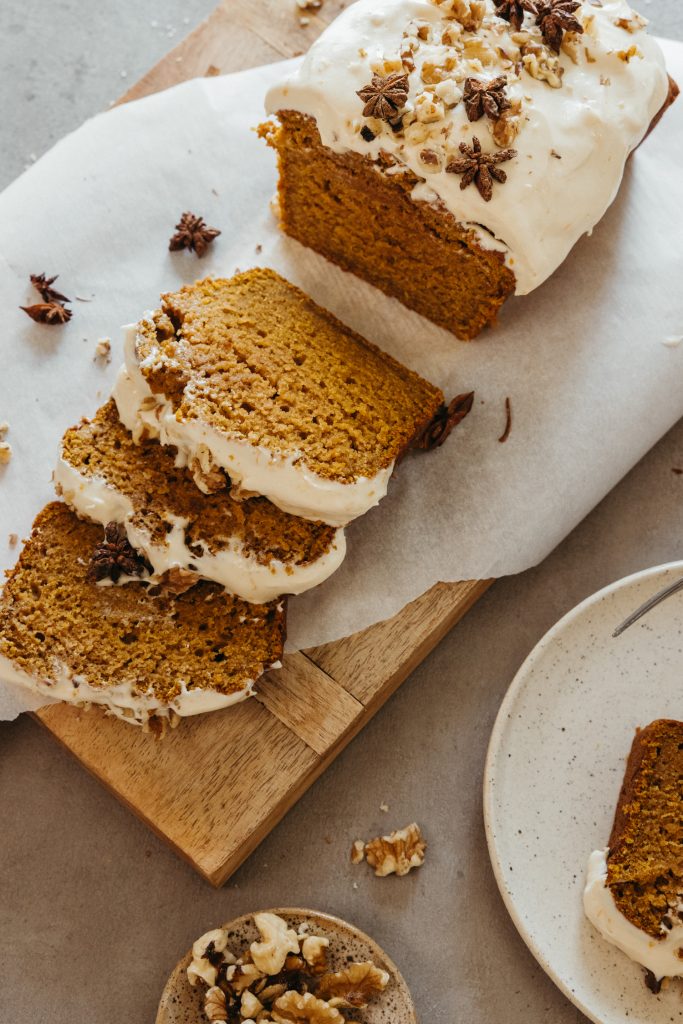 pumpkin loaf cake