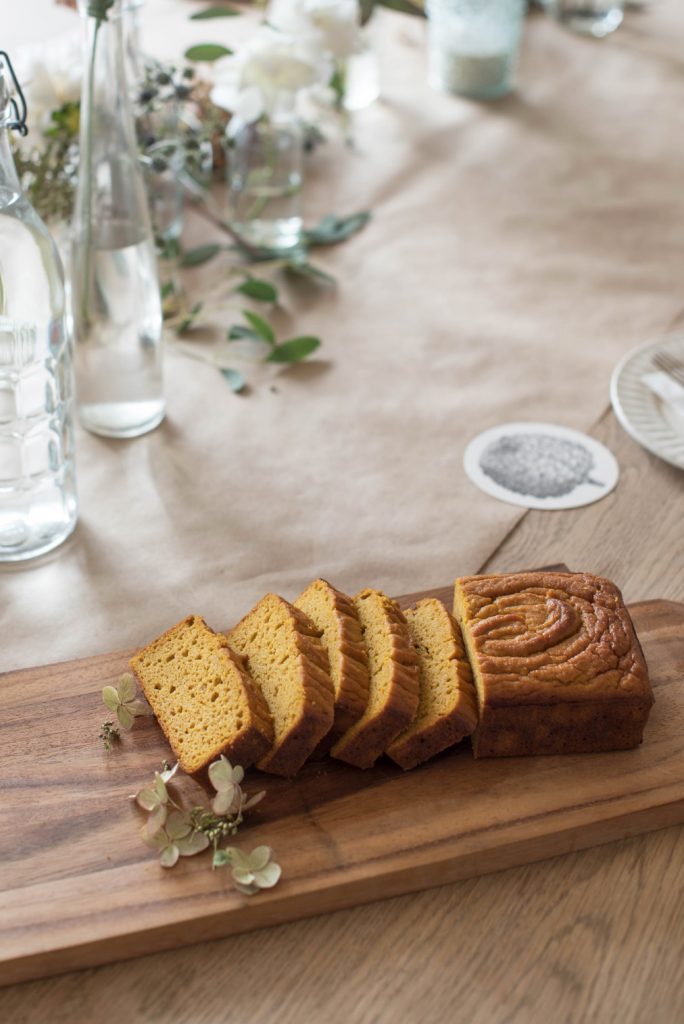 Pumpkin Mochi Tea Cake quick bread recipes for gifts