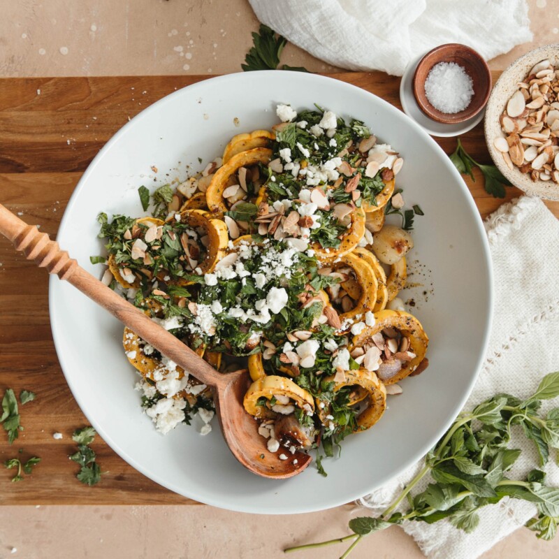 roasted delicata squash