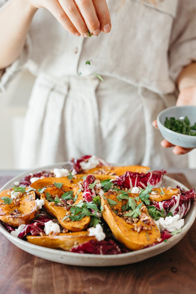 roasted honeynut squash salad recipe