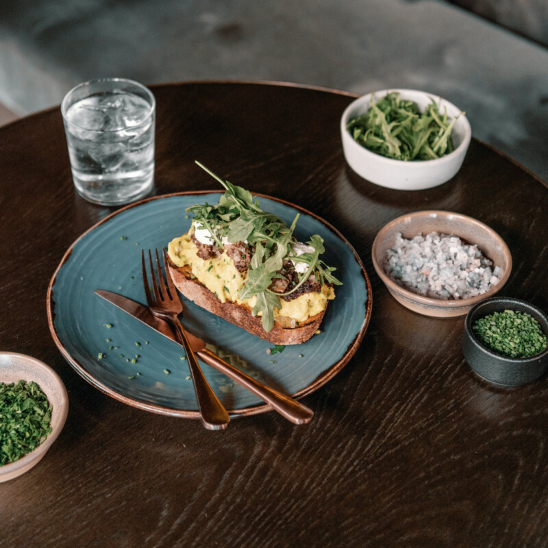 seattle mushroom toast with chef kaleena bliss