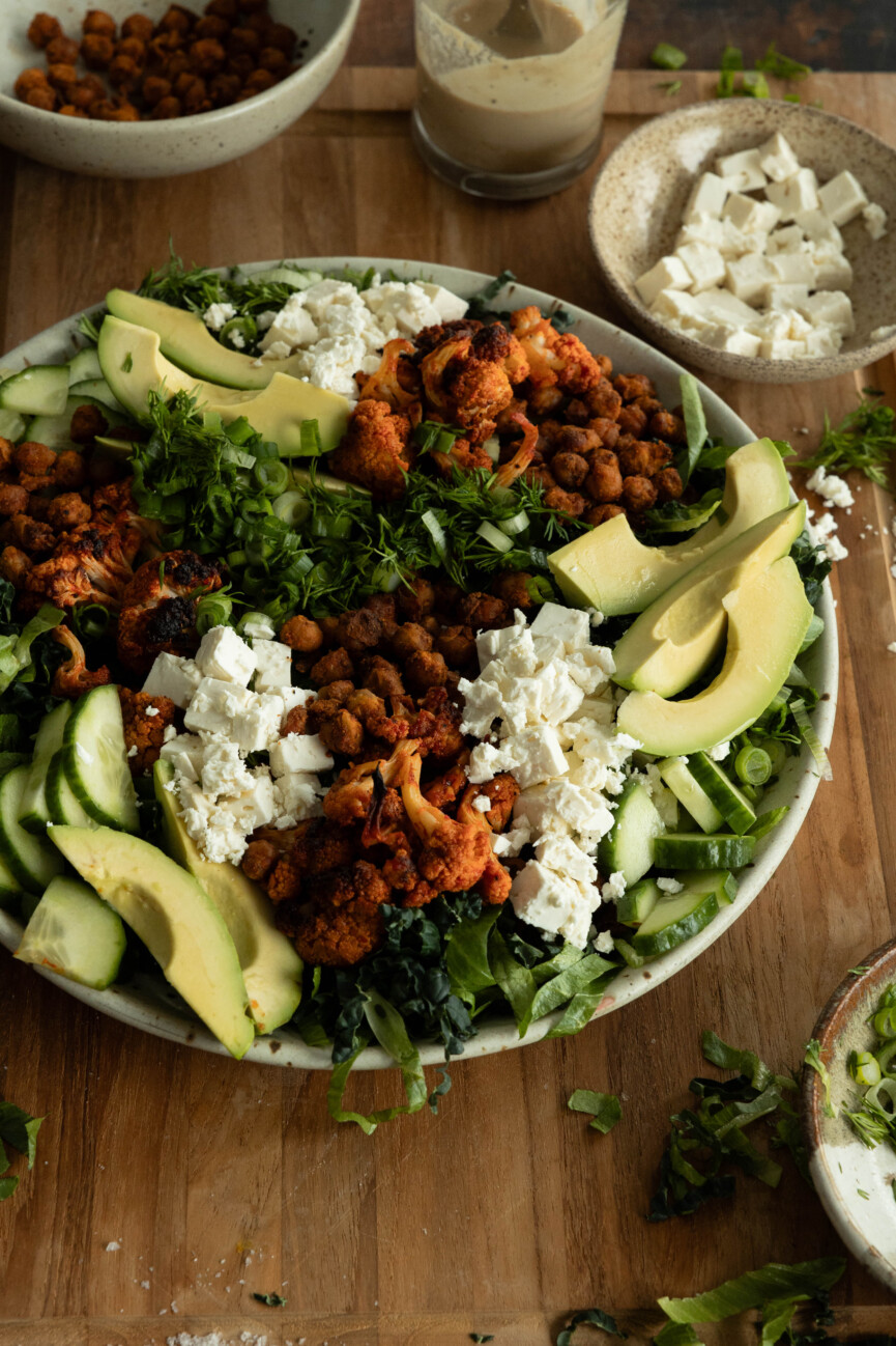 spicy cauliflower salad