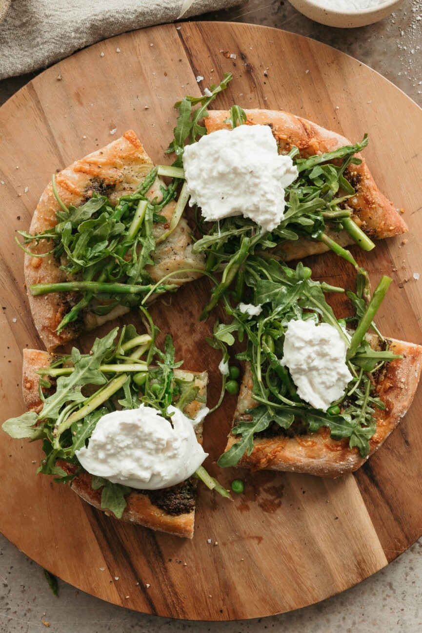 spring potato pizza