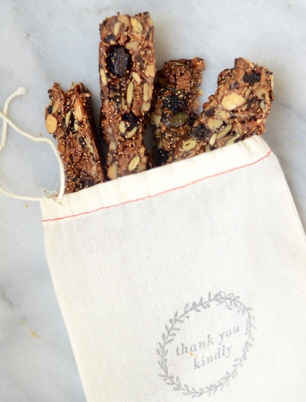 Vegan Gluten-Free Granola Bar Recipe | Camille Styles