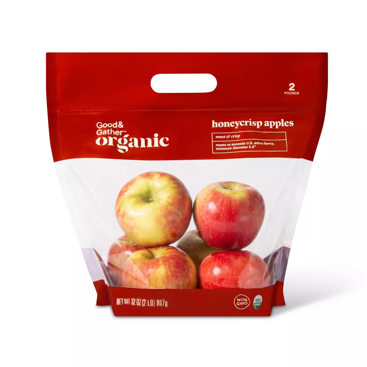 Organic Honeycrisp Apples - 2lb Bag - Good & Gather™